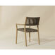 Kavala Natural Outdoor Stackable Dining Armchair, Set Of 2